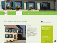 altes-bauernhaus-auersmacher.de Webseite Vorschau