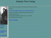 andreasthornverlag.de Webseite Vorschau