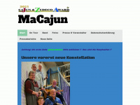 macajun.de Webseite Vorschau