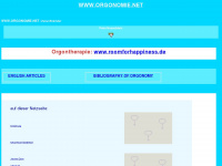 orgonomie.net Webseite Vorschau