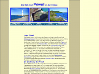priwall.de Webseite Vorschau