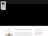 klavierwerkstatt.com Webseite Vorschau