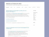 andreaswuest.de Webseite Vorschau