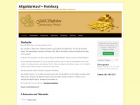 altgoldankauf-hamburg.de Webseite Vorschau