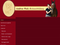 andreawalz.de Webseite Vorschau