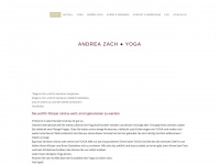 andreazach.de Webseite Vorschau