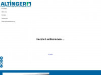 altinger-mineraloel.de Webseite Vorschau