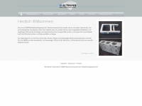 altmann-alu.de Webseite Vorschau