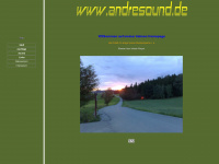 andresound.de Webseite Vorschau