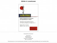 aikido-club-lev.de Webseite Vorschau