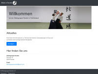 aikido-norden.de Webseite Vorschau