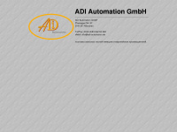 adi-automation.de Webseite Vorschau