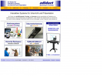 adidact.de Webseite Vorschau