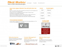 altunbas.info Webseite Vorschau