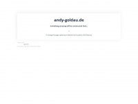 andy-goldau.de Webseite Vorschau