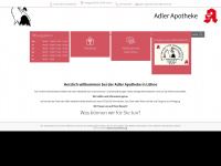 adler-apotheke-loehne.de Webseite Vorschau