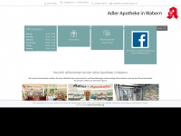 adler-apotheke-wabern.de Webseite Vorschau