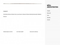 architekt-boell.de Webseite Vorschau