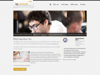 iq-consult.com Webseite Vorschau