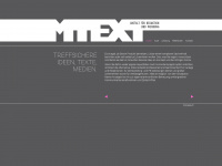 mtext.de Webseite Vorschau