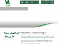 westerwald.info Webseite Vorschau