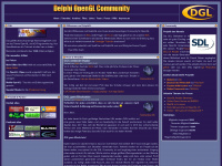 delphigl.com Webseite Vorschau
