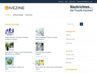 livezine.de Webseite Vorschau