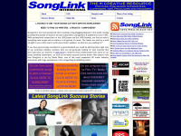 songlink.com Webseite Vorschau