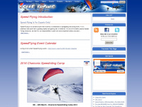 speed-flying.com Webseite Vorschau