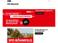 spd-boehmfeld.de Webseite Vorschau