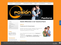 pasion-tanz.de Webseite Vorschau