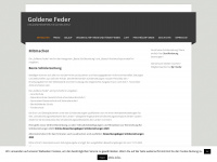 goldene-feder.de Webseite Vorschau