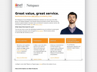 netspace.net.au Webseite Vorschau