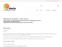 admin-edv.de Webseite Vorschau