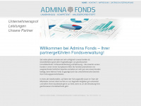 admina-fonds.de Webseite Vorschau