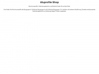 aluprofile-shop.com Webseite Vorschau