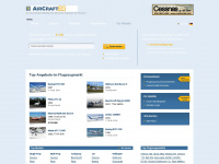 aircraft24.de Webseite Vorschau