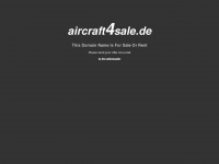 aircraft4sale.de Webseite Vorschau