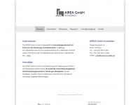 airea-immobilien.de Webseite Vorschau