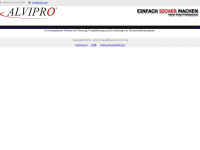 alvipro.de Webseite Vorschau