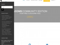 adonis-community.com Webseite Vorschau