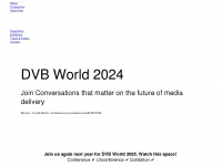dvbworld.org Webseite Vorschau