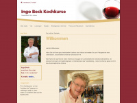 ingo-beck-kochkurs.de Webseite Vorschau