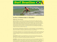 surf-brasilien.de Webseite Vorschau