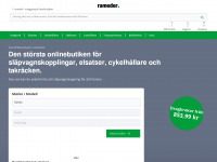 rameder.se Webseite Vorschau