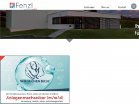 fenzl-wasserwaerme.de Webseite Vorschau