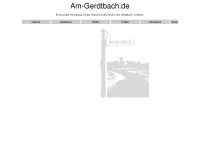 am-gerdtbach.de Webseite Vorschau