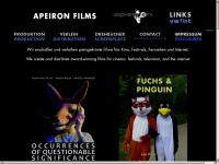 apeiron-films.de Webseite Vorschau