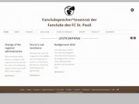 fanclubsprecherrat.de Webseite Vorschau