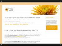 frauenarztpraxis-metzingen.de Webseite Vorschau
